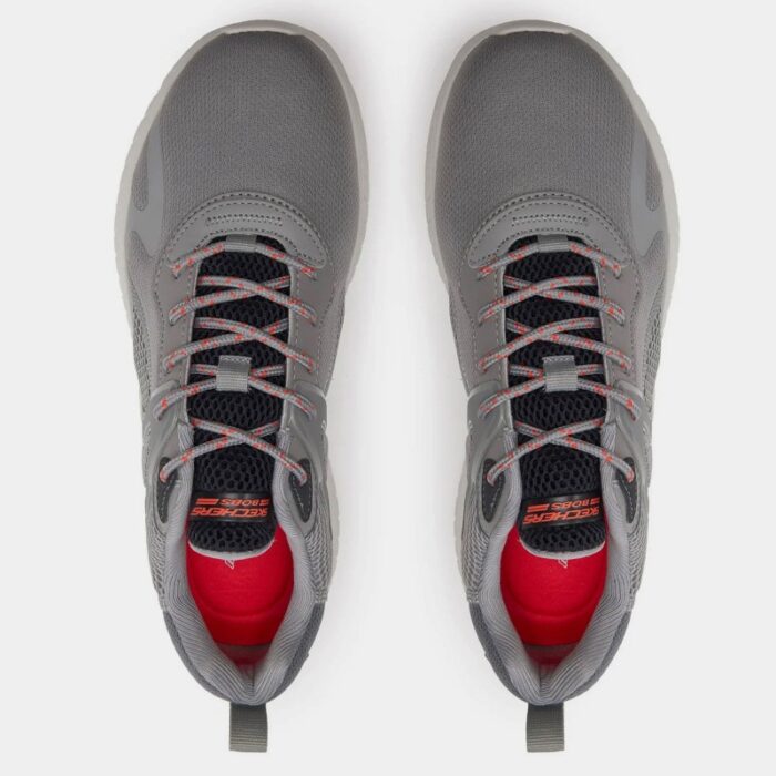 ⁦حذاء سكيتشرز بوبس سكواد كياس للرجال لون رمادي ونعل أبيض - Skechers Men's Bobs Squad Chaos Shoes⁩ - الصورة ⁦5⁩