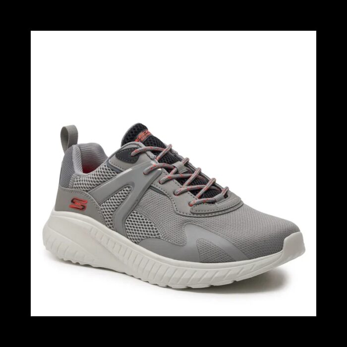 ⁦حذاء سكيتشرز بوبس سكواد كياس للرجال لون رمادي ونعل أبيض - Skechers Men's Bobs Squad Chaos Shoes⁩ - الصورة ⁦7⁩