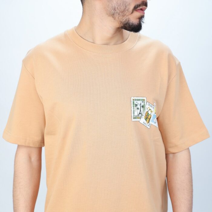 ⁦T-Shirt شبابي قطن ثقيل فاخر⁩ - الصورة ⁦3⁩