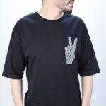 ⁦T-Shirt اوفــر سايــز شبابي جودة عالية⁩ - الصورة ⁦3⁩