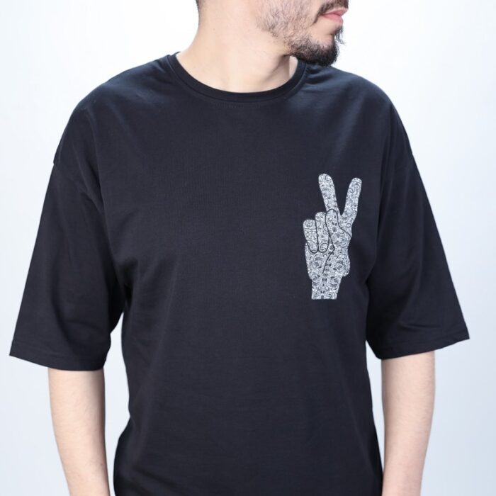 ⁦T-Shirt اوفــر سايــز شبابي جودة عالية⁩ - الصورة ⁦3⁩