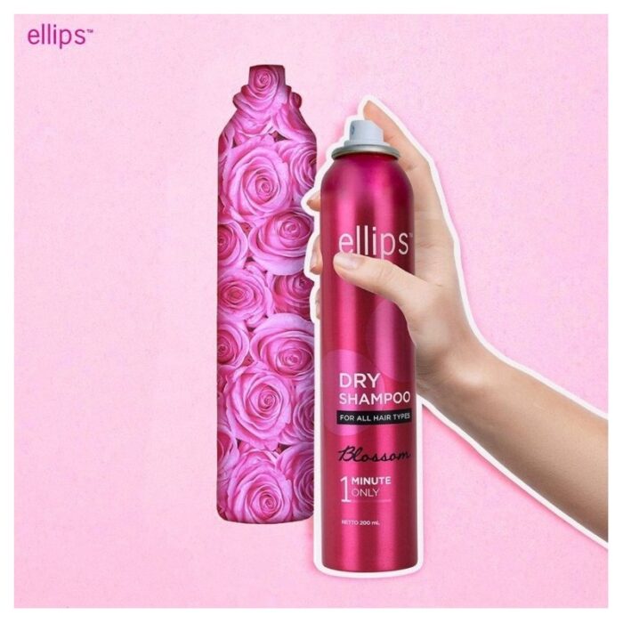 ⁦شامبو جاف بلوسوم من إيليبس 200 مل - Ellips Dry Shampoo Blossam 200Ml⁩ - الصورة ⁦2⁩