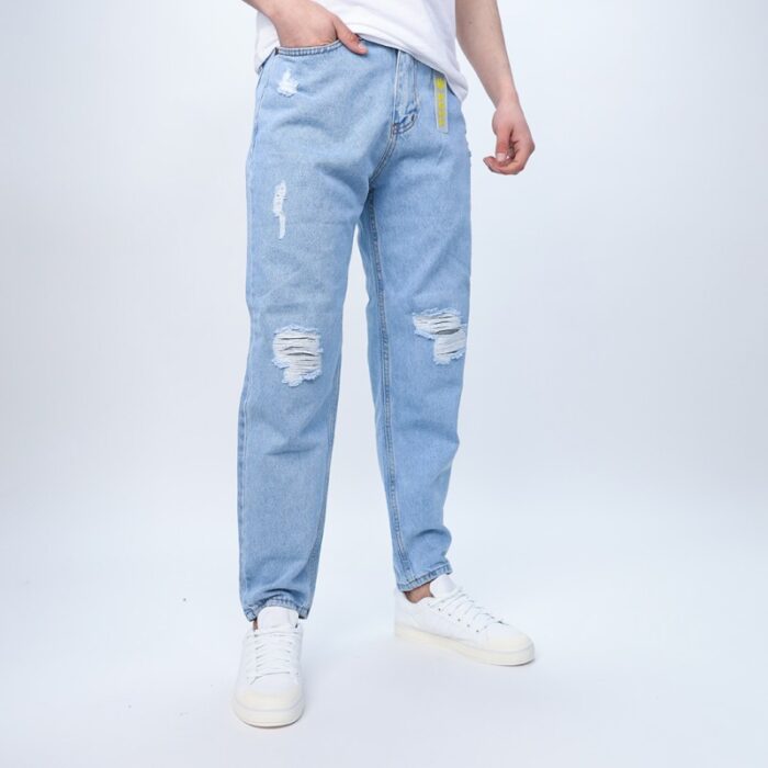 10331508_67db9b90a3105 بنطلون جينز نــص بـويفريند - الصورة 1