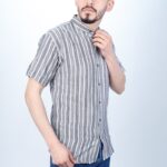 ⁦قمـيص شبابي مقلم⁩ - الصورة ⁦2⁩