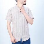 ⁦قمـيص شبابي مقلم⁩ - الصورة ⁦2⁩