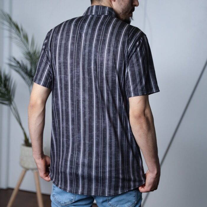 ⁦قمـيص شبابي مقلم جودة عالية⁩ - الصورة ⁦3⁩