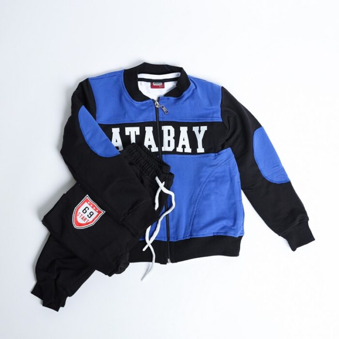 ⁦ترينج للأطفال 3 قطع لون أزرق وأسود⁩ - الصورة ⁦5⁩