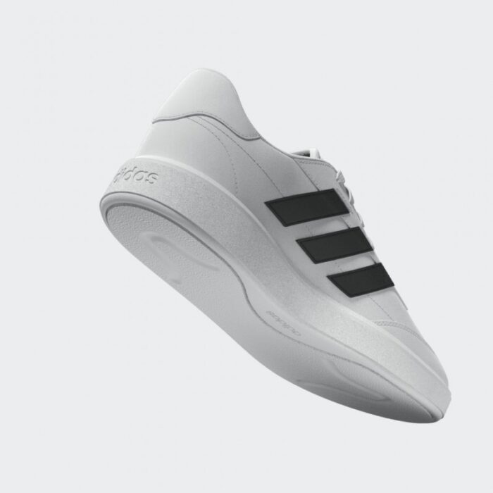 ⁦adidas Unisex Courtblock Shoes - White- حذاء اديداس كورت بلوك للجنسين لون أبيض⁩ - الصورة ⁦18⁩