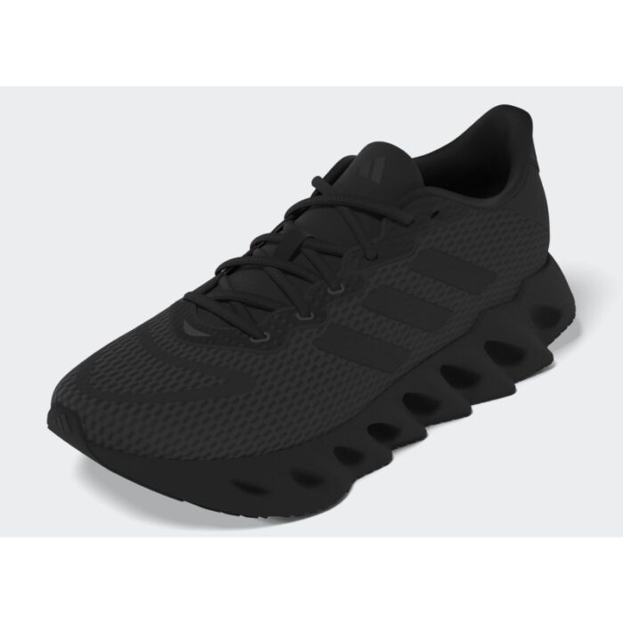 ⁦حذاء اديداس سويتش رن للرجال لون أسود-adidas Mens' Switch Run Running Shoes - Black⁩ - الصورة ⁦10⁩