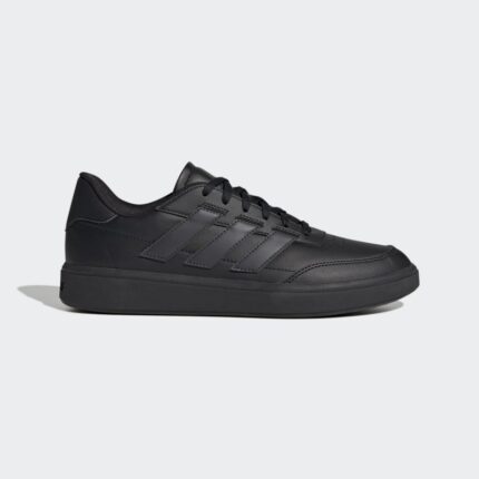 adidas Unisex Courtblock Shoes - Black- حذاء اديداس كورت بلوك للجنسين لون أسود