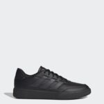 ⁦adidas Unisex Courtblock Shoes - Black- حذاء اديداس كورت بلوك للجنسين لون أسود⁩ - الصورة ⁦2⁩
