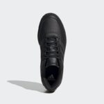 ⁦adidas Unisex Courtblock Shoes - Black- حذاء اديداس كورت بلوك للجنسين لون أسود⁩ - الصورة ⁦3⁩