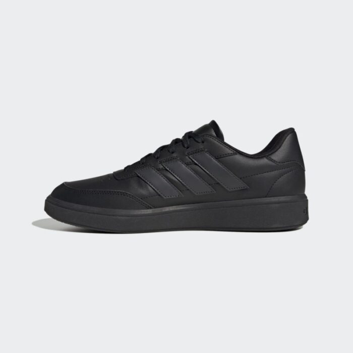 ⁦adidas Unisex Courtblock Shoes - Black- حذاء اديداس كورت بلوك للجنسين لون أسود⁩ - الصورة ⁦5⁩