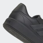 ⁦adidas Unisex Courtblock Shoes - Black- حذاء اديداس كورت بلوك للجنسين لون أسود⁩ - الصورة ⁦9⁩