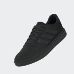 ⁦adidas Unisex Courtblock Shoes - Black- حذاء اديداس كورت بلوك للجنسين لون أسود⁩ - الصورة ⁦14⁩