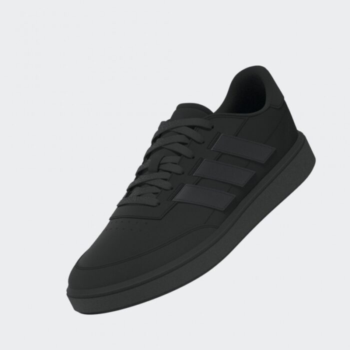 ⁦adidas Unisex Courtblock Shoes - Black- حذاء اديداس كورت بلوك للجنسين لون أسود⁩ - الصورة ⁦14⁩