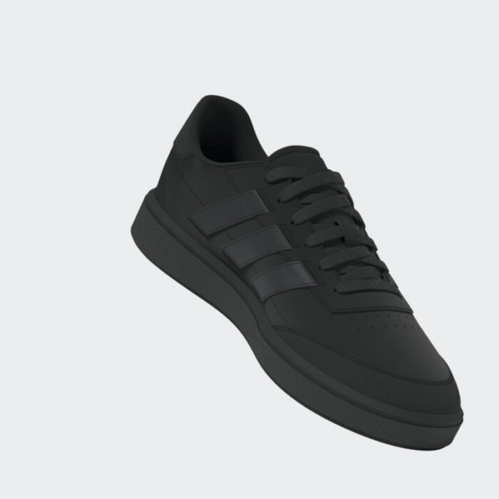 ⁦adidas Unisex Courtblock Shoes - Black- حذاء اديداس كورت بلوك للجنسين لون أسود⁩ - الصورة ⁦16⁩