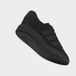 ⁦adidas Unisex Courtblock Shoes - Black- حذاء اديداس كورت بلوك للجنسين لون أسود⁩ - الصورة ⁦18⁩