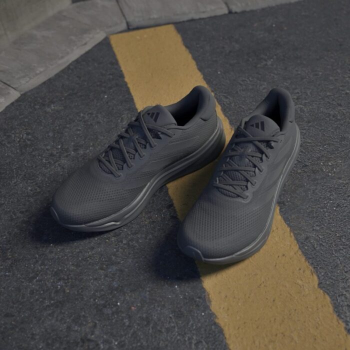 ⁦adidas Mens' Supernova Stride Shoes -Black- حذاء اديداس سوبر نوفا سترايد للرجال لون أسود ونعل أسود⁩ - الصورة ⁦19⁩