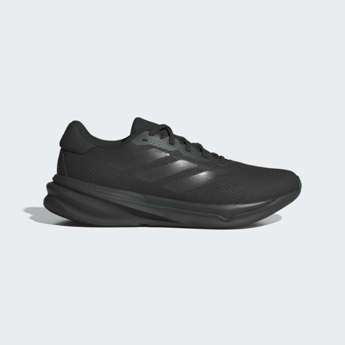 ⁦adidas Mens' Supernova Stride Shoes -Black- حذاء اديداس سوبر نوفا سترايد للرجال لون أسود ونعل أسود⁩ - الصورة ⁦25⁩