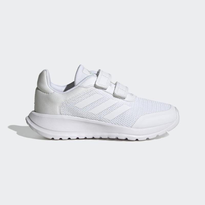 ⁦حذاء اديداس تنسور رن للأطفال لون أبيض-adidas Kids' Tensaur Run 2.0 Cf K Shoes- White⁩ - الصورة ⁦1⁩