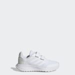 ⁦حذاء اديداس تنسور رن للأطفال لون أبيض-adidas Kids' Tensaur Run 2.0 Cf K Shoes- White⁩ - الصورة ⁦2⁩