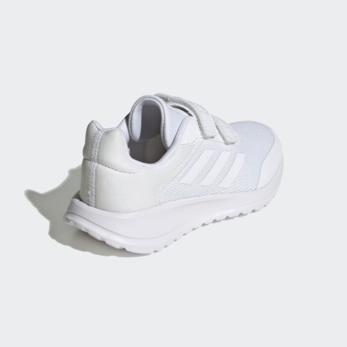 ⁦حذاء اديداس تنسور رن للأطفال لون أبيض-adidas Kids' Tensaur Run 2.0 Cf K Shoes- White⁩ - الصورة ⁦7⁩