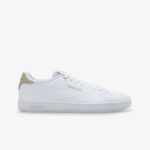 ⁦حذاء ريبوك كورت كلين للجنسين لون أبيض وبيج ونعل أبيض - Reebok Unisex' Court Clean Shoes⁩ - الصورة ⁦14⁩