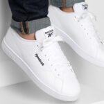 حذاء ريبوك كورت كلين للجنسين لون أبيض ونعل أبيض - Reebok Unisex' Court Clean Shoes