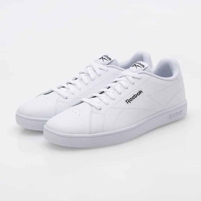 ⁦حذاء ريبوك كورت كلين للجنسين لون أبيض ونعل أبيض - Reebok Unisex' Court Clean Shoes⁩ - الصورة ⁦6⁩