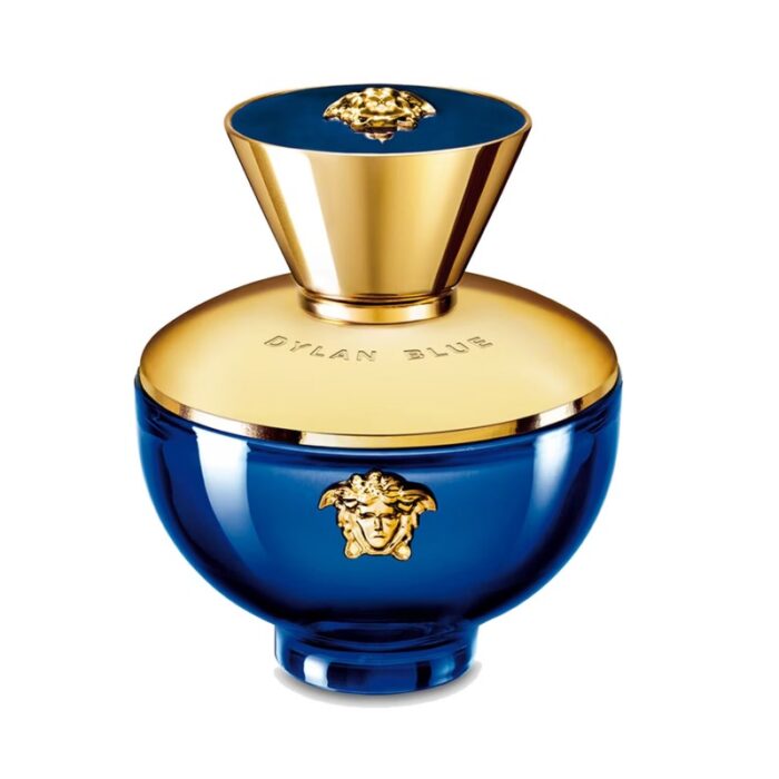 ⁦DYLAN BLUE by VERSACE Pour femme EDP For WOMEN 100ML  - عطر ديلان بلو من فيرزاتشي او دي بيرفيوم  للنساء 100 مل⁩ - الصورة ⁦3⁩