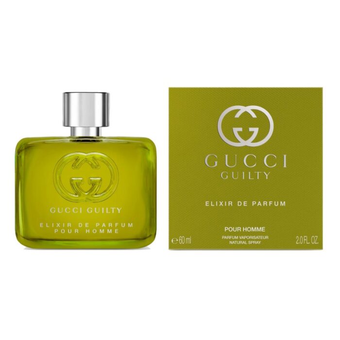 ⁦Guilty Pour Homme Elixir De Parfum for Men by Gucci 60ml -عطر جيلتي إليكسر من جوتشي للرجال 60 مل⁩ - الصورة ⁦5⁩