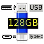 ⁦فلاشه تايب سي وusb 128gb⁩ - الصورة ⁦4⁩