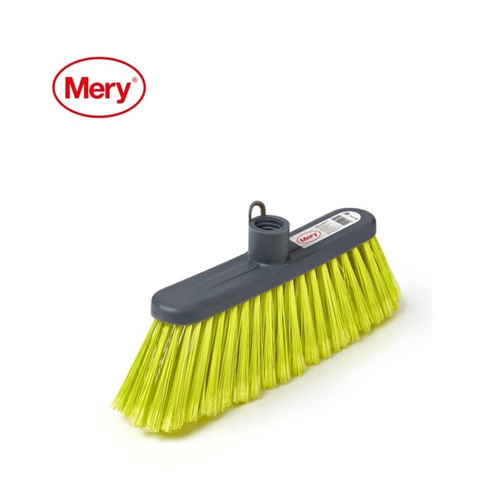 ⁦مكنسة صفراء بيسك مع عصا - ميري - Mery Basic Universal Broom⁩ - الصورة ⁦2⁩