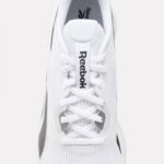 ⁦حذاء ريبوك اينيرجن تك بلس للجنسين لون أبيض وأسود ونعل أبيض- Reebok Unisex' Energen Tech Plus Shoes⁩ - الصورة ⁦4⁩