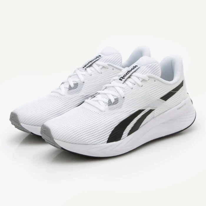 ⁦حذاء ريبوك اينيرجن تك بلس للجنسين لون أبيض وأسود ونعل أبيض- Reebok Unisex' Energen Tech Plus Shoes⁩ - الصورة ⁦7⁩