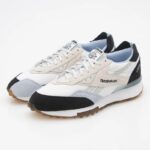 ⁦حذاء ريبوك ال اكس 2200 للجنسين لون رمادي وكحلي ونعل أبيض- Reebok Unisex' LX2200 Shoes⁩ - الصورة ⁦5⁩