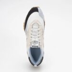 ⁦حذاء ريبوك ال اكس 2200 للجنسين لون رمادي وكحلي ونعل أبيض- Reebok Unisex' LX2200 Shoes⁩ - الصورة ⁦7⁩