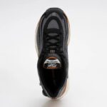 ⁦حذاء ريبوك بريمير بامب باريز للجنسين لون رمادي غامق واسود ونعل بيج- Reebok Unisex' Premier Pump Paris Trainer Shoes⁩ - الصورة ⁦5⁩