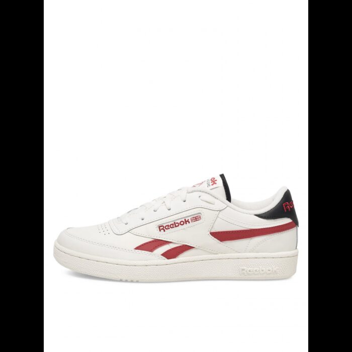 حذاء ريبوك كلوب سي ريفينج للرجال لون طحيني وأحمر ونعل طحيني - Reebok Men"s Club C Revenge Shoes - Image 9