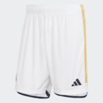 ⁦شورت اديداس ريال مدريد للجنسين لون أبيض-adidas Real Madrid 23/24 Home Shorts - White⁩ - الصورة ⁦3⁩