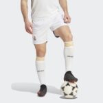 ⁦شورت اديداس ريال مدريد للجنسين لون أبيض-adidas Real Madrid 23/24 Home Shorts - White⁩ - الصورة ⁦6⁩