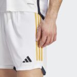 ⁦شورت اديداس ريال مدريد للجنسين لون أبيض-adidas Real Madrid 23/24 Home Shorts - White⁩ - الصورة ⁦7⁩