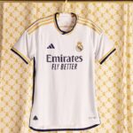 تيشيرت اديداس ريال مدريد الرسمي للرجال لون أبيض-adidas Men's Soccer Real Madrid 23/24 Home Authentic Jersey - White
