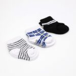 ⁦جرابات للأطفال (3 أزواج) بألوان متعددة⁩ - الصورة ⁦4⁩