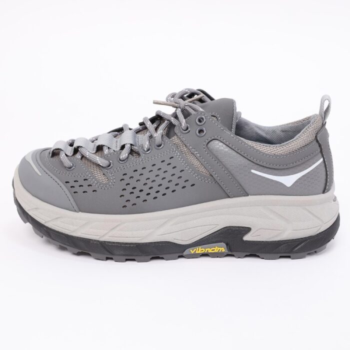 ⁦حذاء اي كان سبورت بأربطة للرجال لون رمادي ونعل رمادي وأسود⁩ - الصورة ⁦2⁩