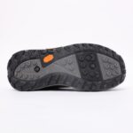 ⁦حذاء اي كان سبورت بأربطة للرجال لون أسود ونعل رمادي وأسود⁩ - الصورة ⁦2⁩