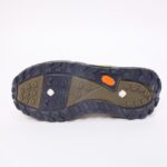 ⁦حذاء اي كان سبورت بأربطة للرجال لون أزرق ونعل أبيض وزيتي⁩ - الصورة ⁦2⁩