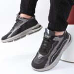 ⁦حذاء كاجوال شبابي للرجال لون أسود⁩ - الصورة ⁦9⁩