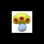 ⁦إضاءة ليد ليلية على شكل فطر لون أصفر⁩ - الصورة ⁦2⁩